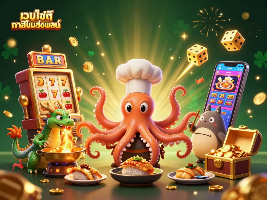 เล่นเกมในเว็บไซต์ คาสิโนออนไลน์ ด้วยความสนุกจากเกมสล็อตที่เต็มไปด้วยสีสัน