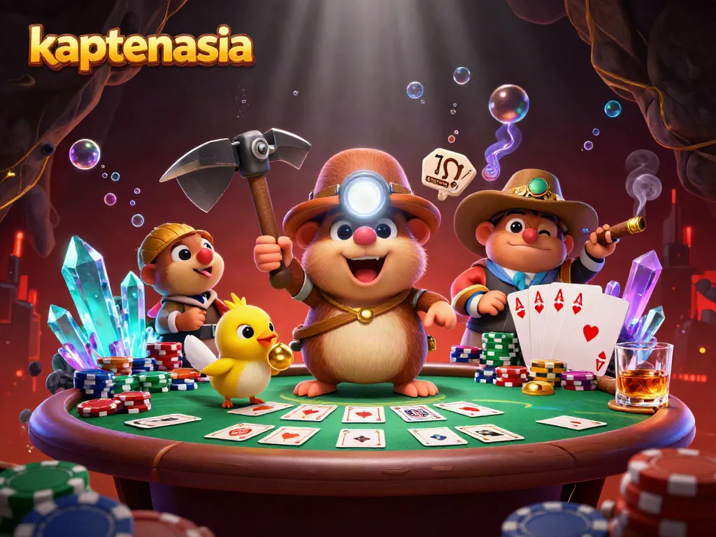 Kaptenasia menghadirkan pengalaman kasino digital dengan elemen permainan dan karakter yang dinamis.