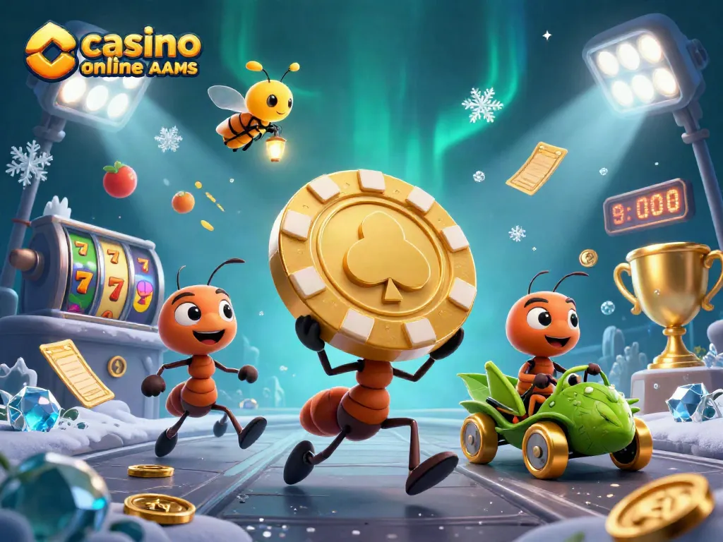 Giocatori nel casino online non AAMS raccolgono monete d'oro mentre vincono grandi premi.