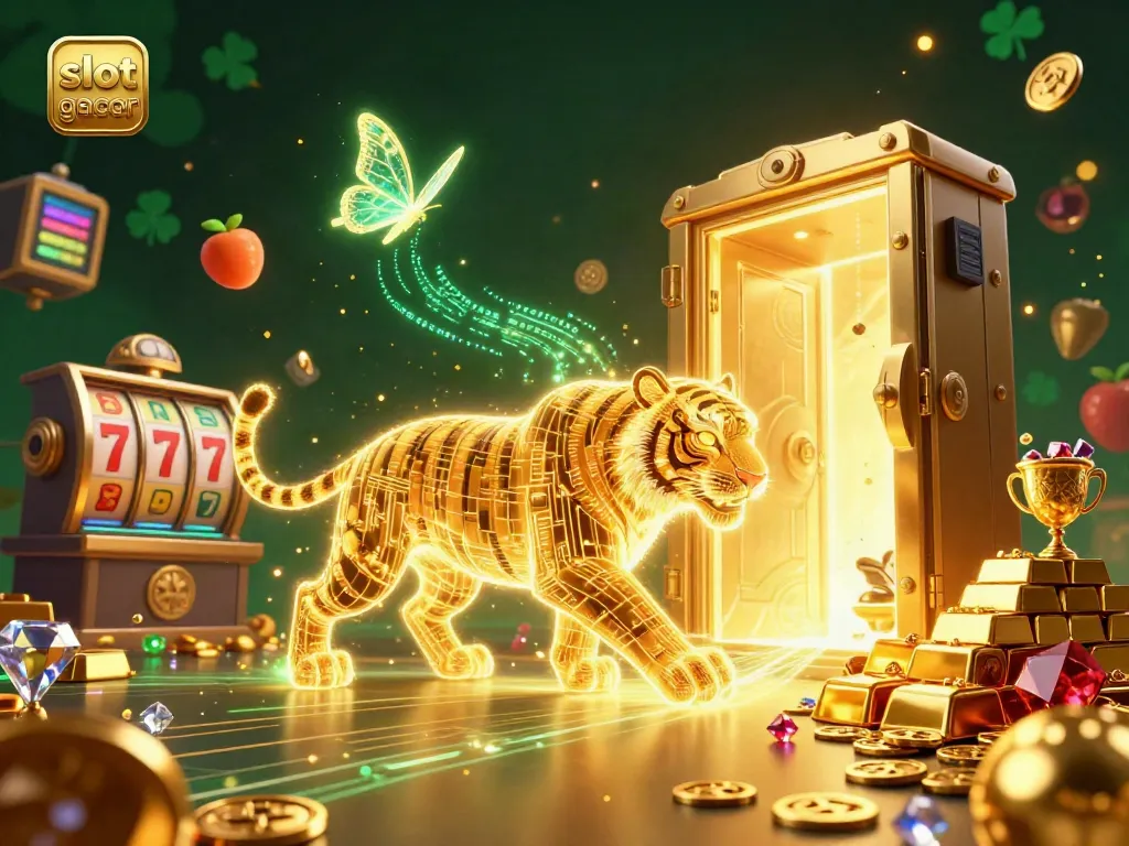 Experience exhilarating gameplay with slot gacor's thrilling casino adventures featuring vibrant gold and jewels.