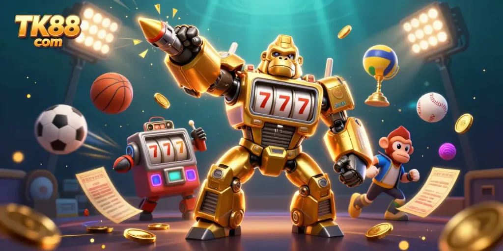 Experience thrilling gaming at TK88 com with dynamic slots and sports betting action.