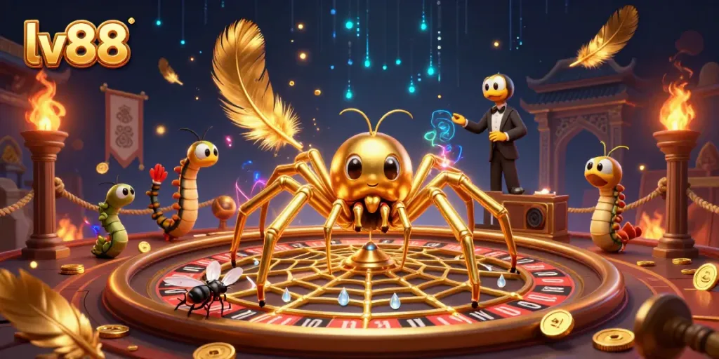 lv88 highlights an engaging scene of betting excitement with dynamic casino elements