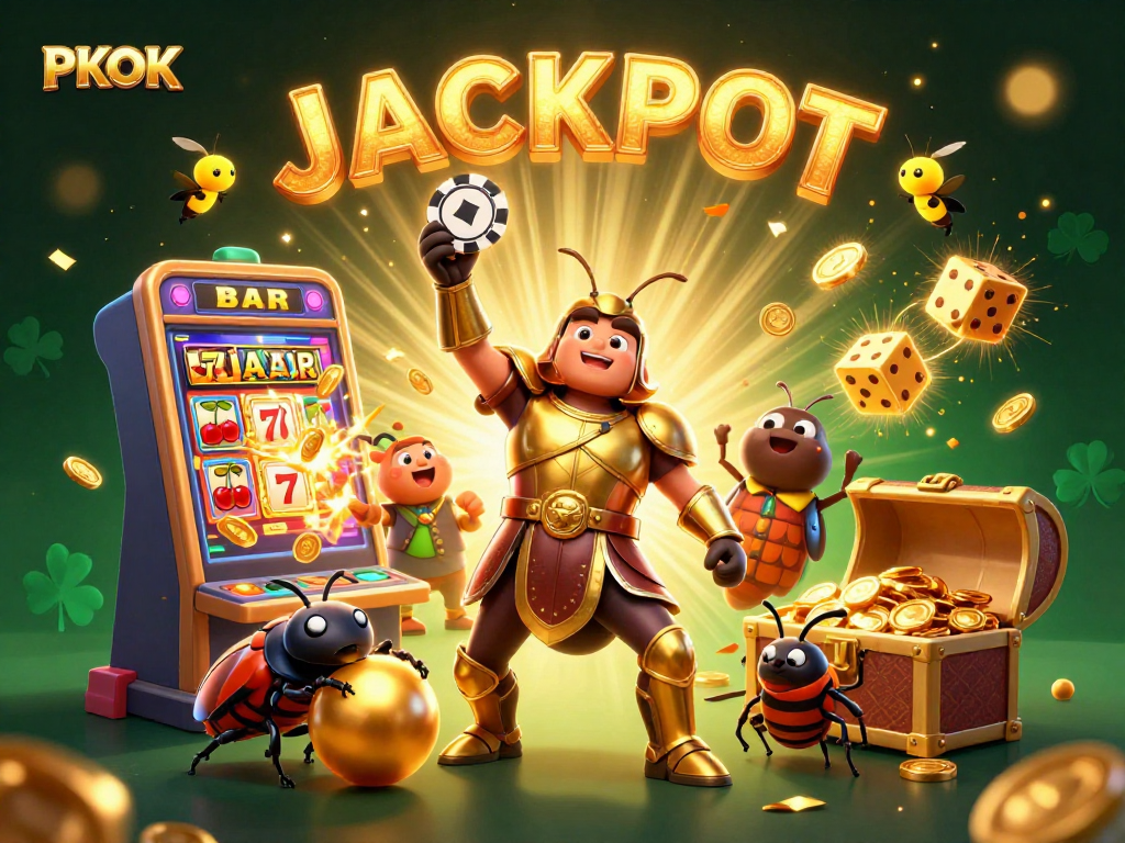 Spin the reels with PKOK and enjoy dynamic gambling adventures at the vibrant online casino.