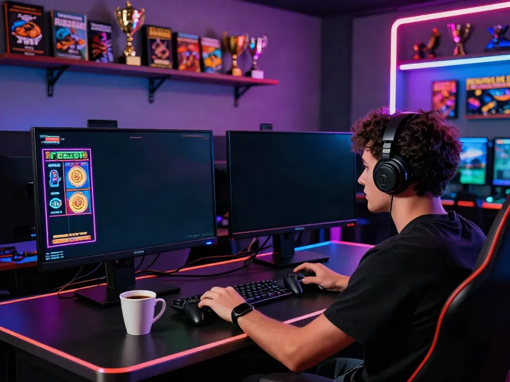 Engaging online gaming scene at https://da88z.net/ with vibrant slot games and immersive atmosphere.