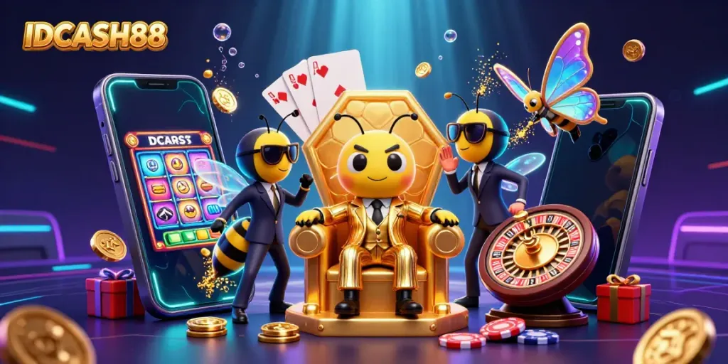 Experience thrilling slots with IDCASH88 featuring vibrant HD visuals and interactive gameplay elements.