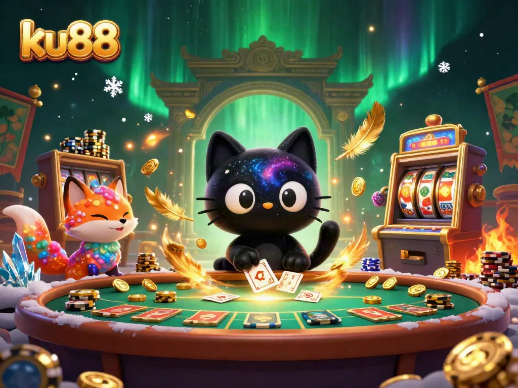Experience the excitement at ku88, where the cosmic casino comes alive with vibrant characters and thrilling slot games.
