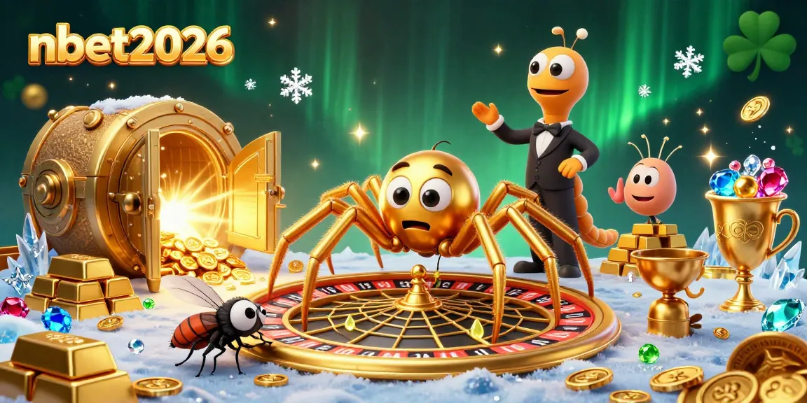 nbet2026 engages players with thrilling bets as the golden spider spins its roulette web.