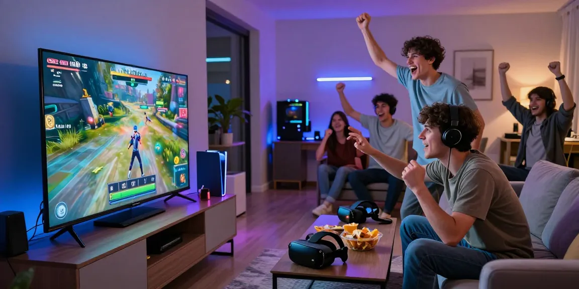 Enthusiastic player enjoying yo88 gaming experience with friends